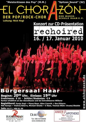 Bild: Pop-Rock vom Feinsten- El-ChorAzon präsentiert neue CD "Rechoired"