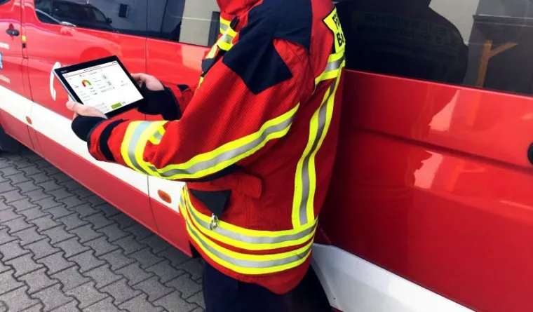 Bild: Neue kostenlose App zur Atemschutz-Überwachung