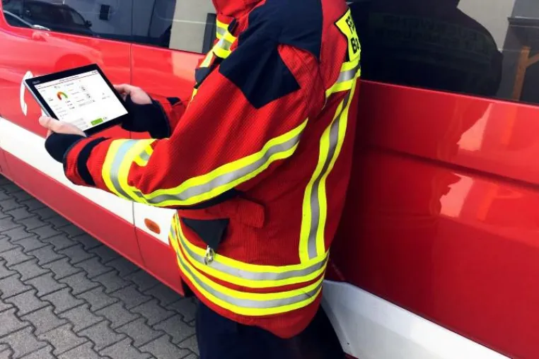 Bild: Neue kostenlose App zur Atemschutz-Überwachung