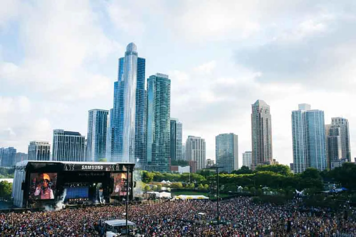 Lollapalooza Festival in Chicago (Foto: Charles Reagan Hackleman)