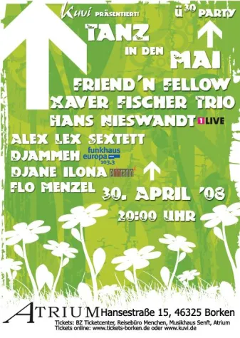 Bild: Tanz in den Mai - ü30 - Party im Atrium Borken NRW