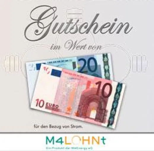 Bild: WIN-WIN für Arbeitgeber und Arbeitnehmer - neues Prämienmodell „M4LOHNt“ für Unternehmen von M4Energy eG