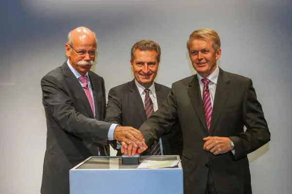 b&b unterstützt Mercedes-Benz bei Windkanal-Einweihung Bild: b&b unterstützt Mercedes-Benz bei Windkanal-Einweihung