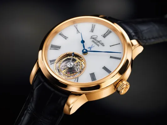Bild: Glashütte Original präsentiert das Senator Meissen Tourbillon - Meister seiner Klasse