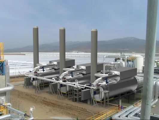 Bild: heat 11 solar liefert Erhitzer für thermisches Solarkraftwerk in Spanien