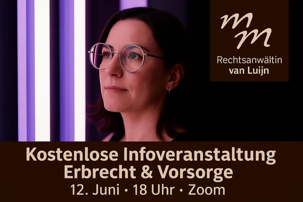 Rechtsanwältin van Luijn (© Melanie van Luijn)