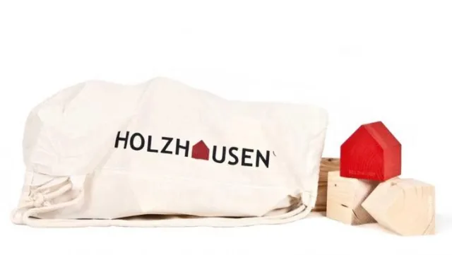 Bild: Bausteinset von Holzhausen neu im Red Dot Shop