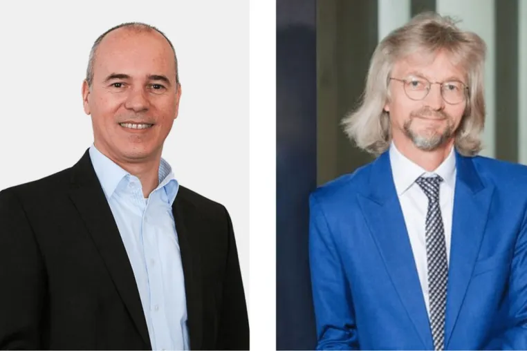 Bild: Personalberater Hans Ulrich Gruber und Professor Frank Schäfer: Das Potential ausländischer Fachkräfte