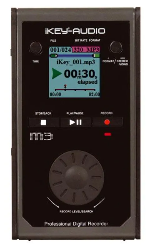 Der M3 von iKEY AUDIO eignet sich für mobile Aufnahmen