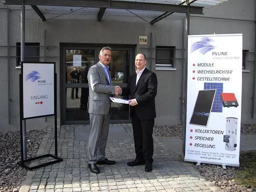 Bild: PVLine GmbH forciert mit Unterstützung Solarthermie im deutschsprachigen Markt...