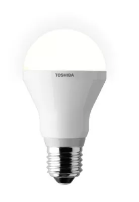 Bild: Einleuchtende Qualität: Toshibas LED-Lampen mit E27-Gewinde von Zeitschrift Saldo zum Testsieger gekürt