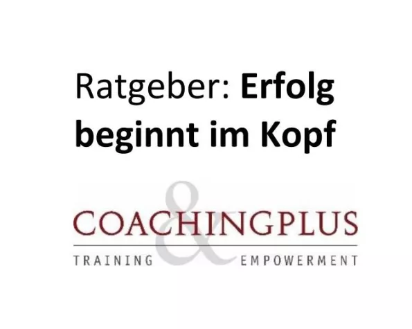 Bild: Erfolg ist das Erreichen selbst gesetzter Ziele