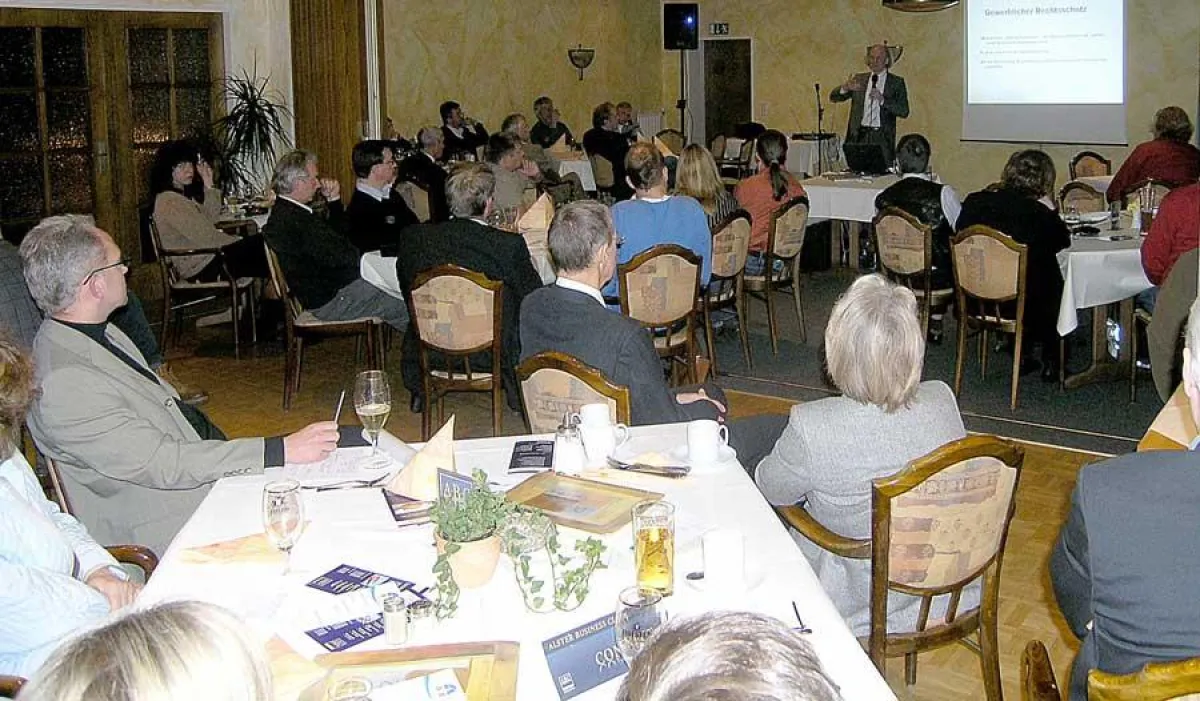 Volles Haus beim ALSTER BUSINESS CLUB. Das Motto