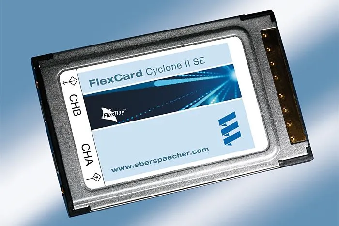 Bild: FlexRay Triggering mit der FlexCard Cyclone II SE