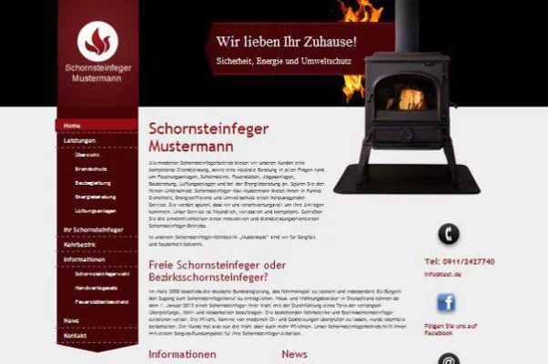 Bild: Schornsteinfeger Werbung - Online oder Print?