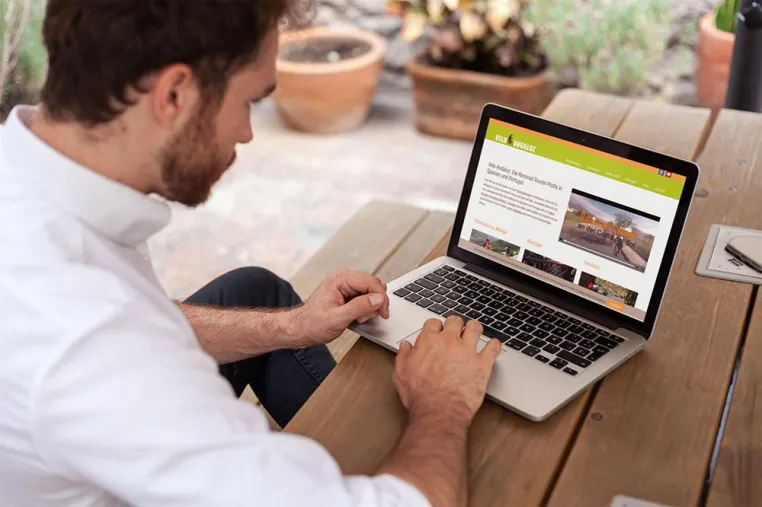 Mit Leinberger erfolgreich im Internet präsent: Velo Andaluz mit steigenden Besucherzahlen Bild: Mit Leinberger erfolgreich im Internet präsent: Velo Andaluz mit steigenden Besucherzahlen