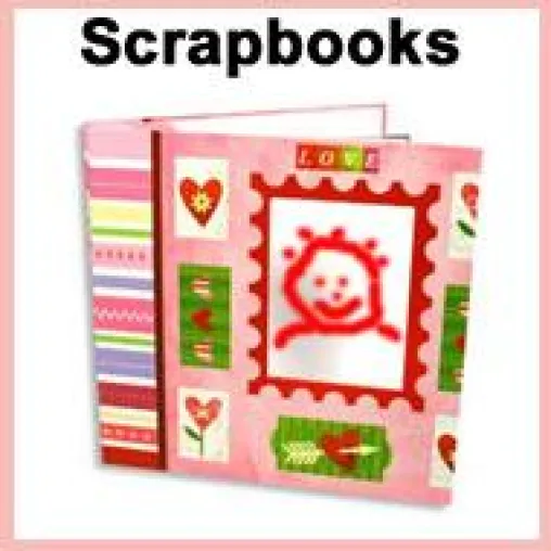 Bild: Scrapbooks fördern die Kreativität der Kinder