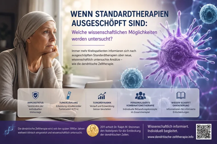 Bild: Wenn Standardtherapien ausgeschöpft sind: Welche Therapeutischen Möglichkeiten werden untersucht?