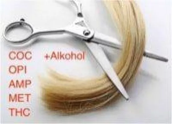 Bild: Eine Haaranalyse kann Alkohol- und Drogenkonsum nachweisen