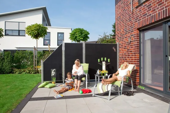 Outdoor-Sichtschutz für Designliebhaber Bild: Outdoor-Sichtschutz für Designliebhaber