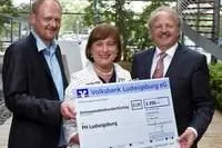 Bild: Volksbank Ludwigsburg unterstützt Ausbildung an der PH Ludwigsburg
