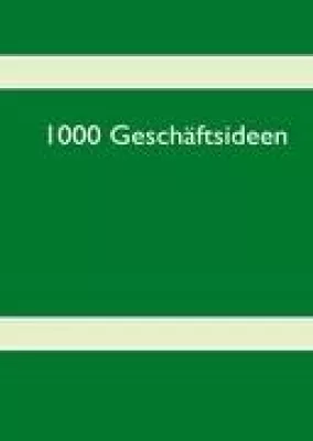 Bild: Neues Buch - 1000 Geschäftsideen