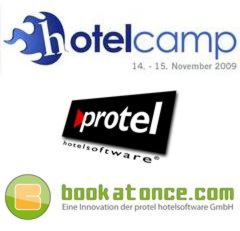 bookatonce und protel sind Hauptsponsoren des Hotelcamps