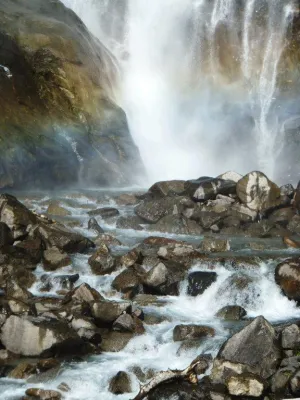 Bild: Blaues Gold - Wasser in Partschins, Rabland, Töll