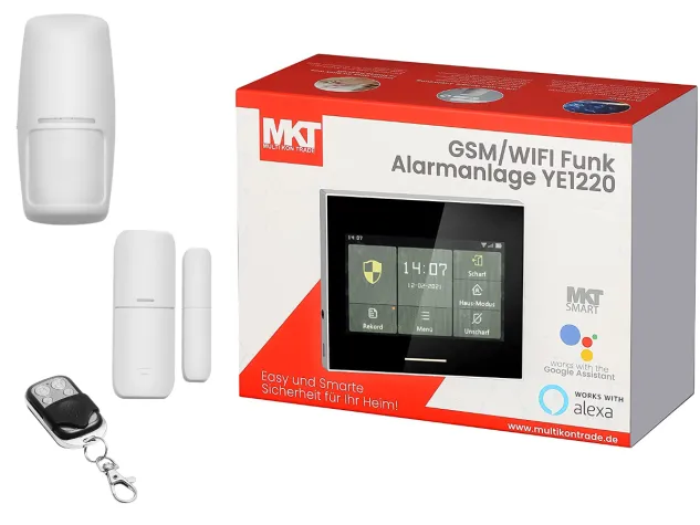 Bild: Beruhigt im Urlaub: Haus und Wohnung - Absicherung mit einer Alarmanlage