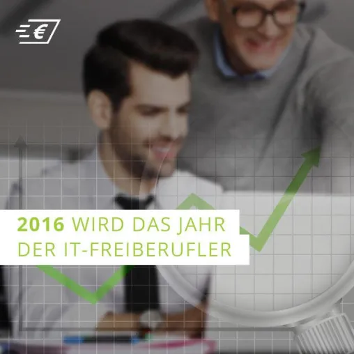 Die Nachfrage boomt: 2016 wird das Jahr der IT-Freiberufler Bild: Die Nachfrage boomt: 2016 wird das Jahr der IT-Freiberufler