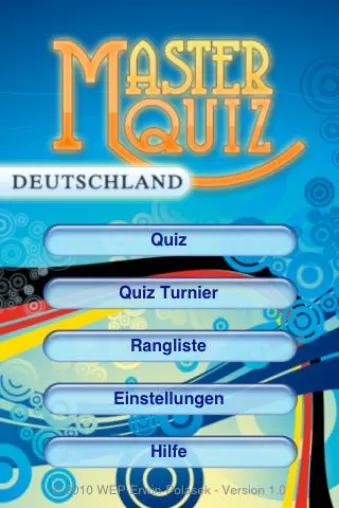 Bild: MasterQuiz: Das neue Wissensquiz für das iPhone, iPod touch und iPad