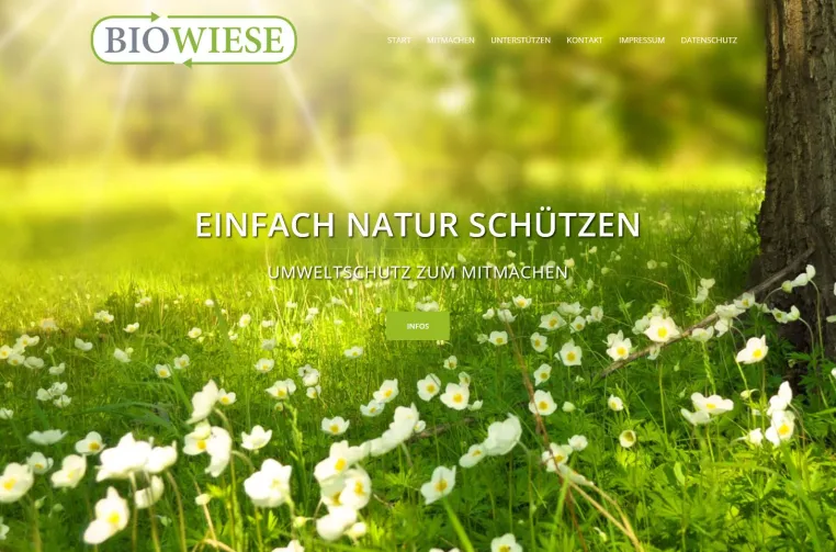 Biowiesen - Einfach Natur schützen Bild: Biowiesen - Einfach Natur schützen