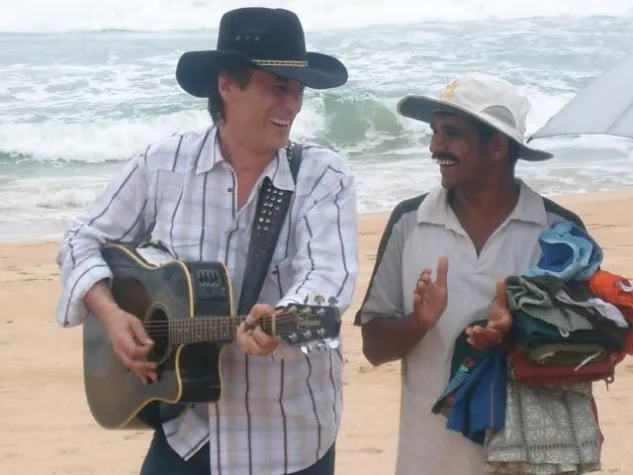 Bild: Im Paradies läuft Country & Western aus Germany - Deutscher Countrysänger hilft in Sri Lanka