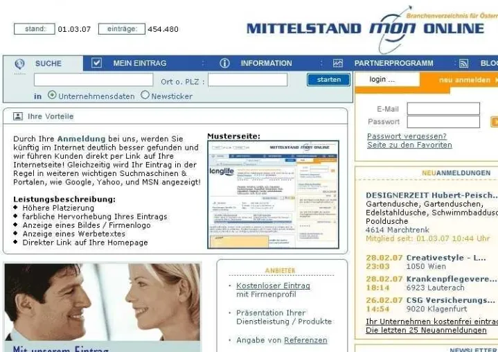 Marktplatz Mittelstand treibt Internationalisierung voran: Mittelstand Online jetzt in Österreich aktiv Bild: Marktplatz Mittelstand treibt Internationalisierung voran: Mittelstand Online jetzt in Österreich aktiv