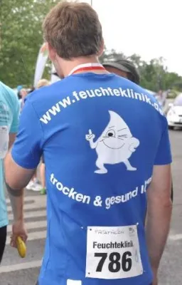 Die Feuchteklinik® ist Hauptsponsor des BerlinTriathlon 2016 Bild: Die Feuchteklinik® ist Hauptsponsor des BerlinTriathlon 2016