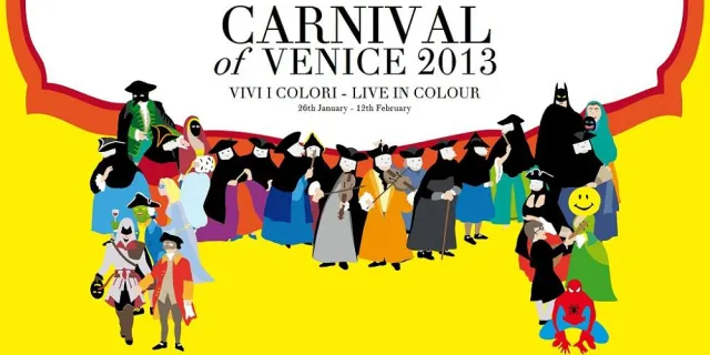 Bild: „Lebe die Farben“ - Venedig Karneval 2013