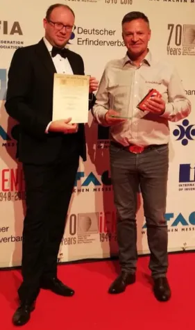 Bild: FUGINATOR+++iENA 2018+++Messe Nürnberg+++Ehrenpreis+++Silbermedaille