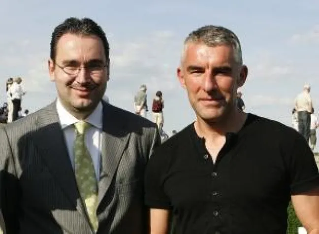 Bild: Daressalam auf dem Weg zum Deutschen Derby