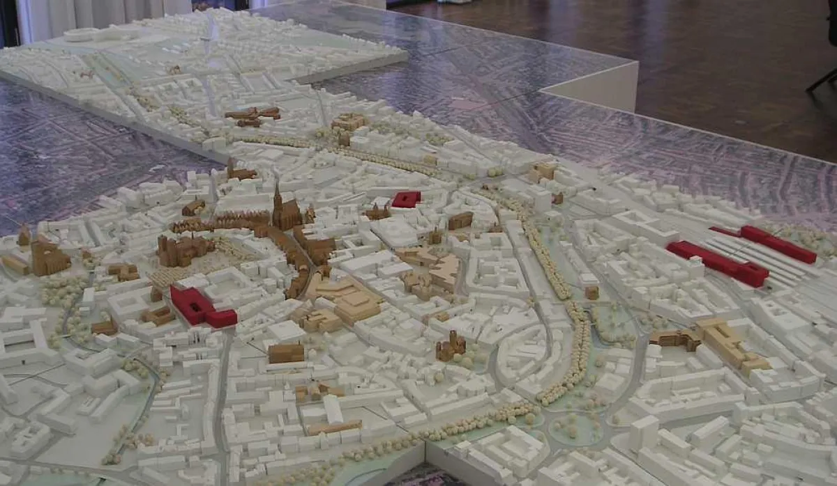 Das Münsteraner Stadtmodell ist für die