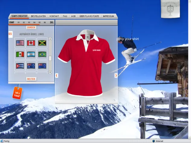 Bild: Modelabel Flavio Fonte erhält einen Internet Shop von Matoma