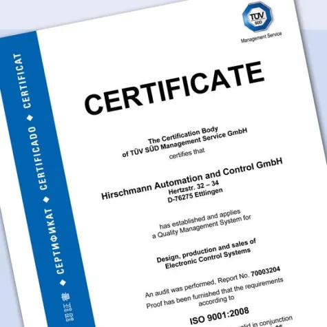 Bild: Hirschmann MCS: Ausgezeichnet, zuverlässig und nachhaltig