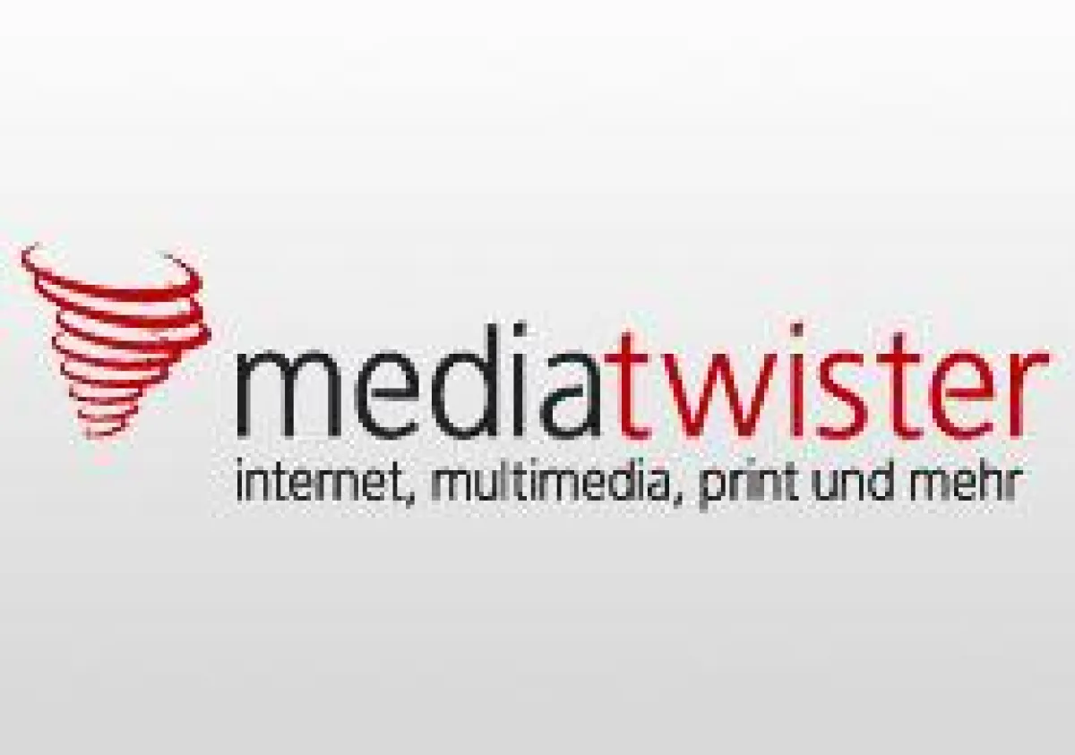 Das Bild zeigt das Logo von mediatwister.