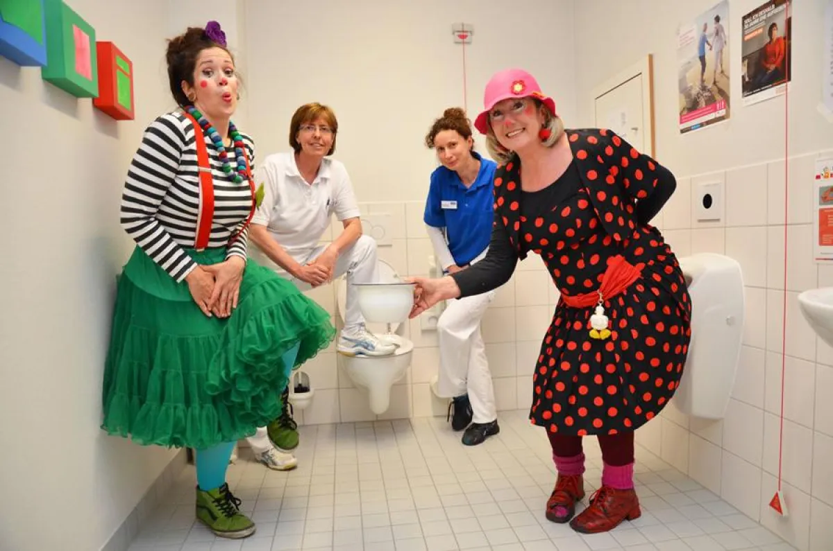 WCW-Aktion mit Humor in Rheine