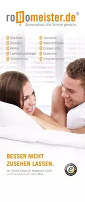 Bild: Einkaufserlebnisse gestalten mit Sonnenschutz nach Maß von Rollomeister.de