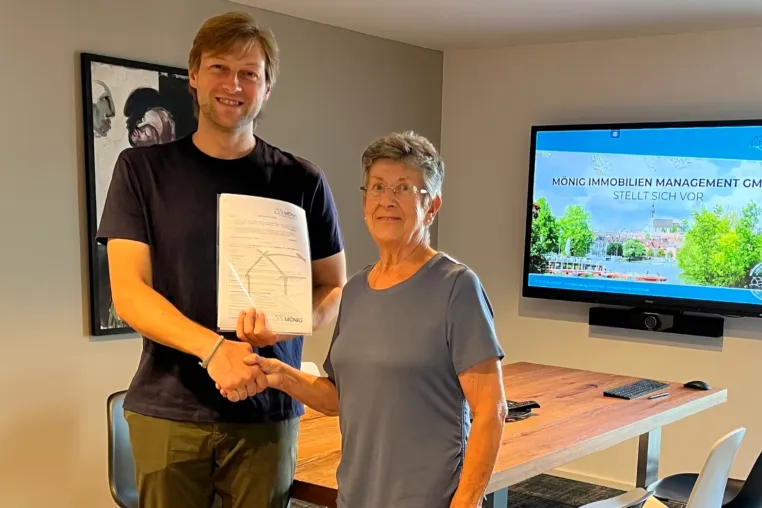 Mönig Immobilienmanagement vermittelt neues Zuhause an zwei Böblinger Bürger in Not Bild: Mönig Immobilienmanagement vermittelt neues Zuhause an zwei Böblinger Bürger in Not