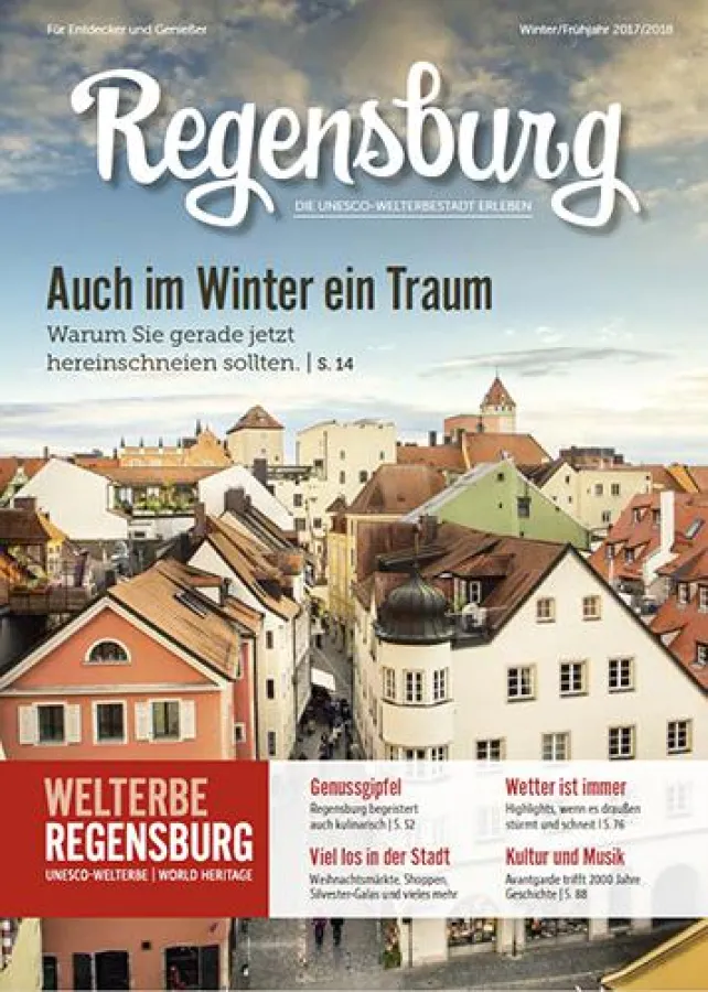 Ein neues Magazin, das zu einem Aufenthalt in der UNESCO-Welterbestadt Regensburg einladen soll