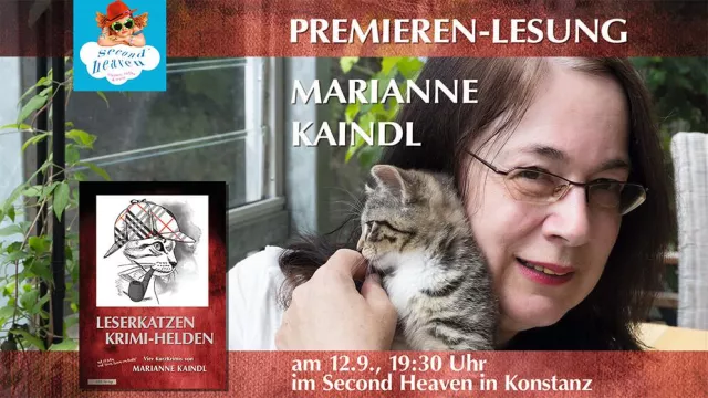 Bild: Witzige Krimis von Marianne Kaindl haben Premiere im Second Heaven