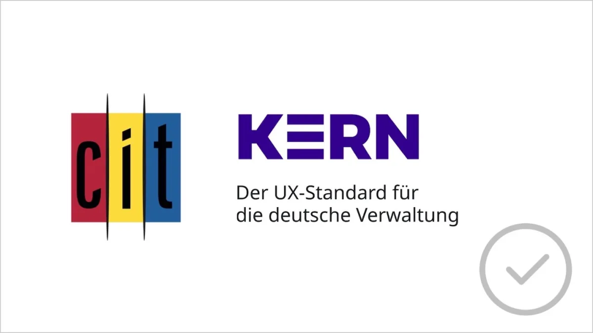 cit intelliForm unterstützt Design-Standard KERN