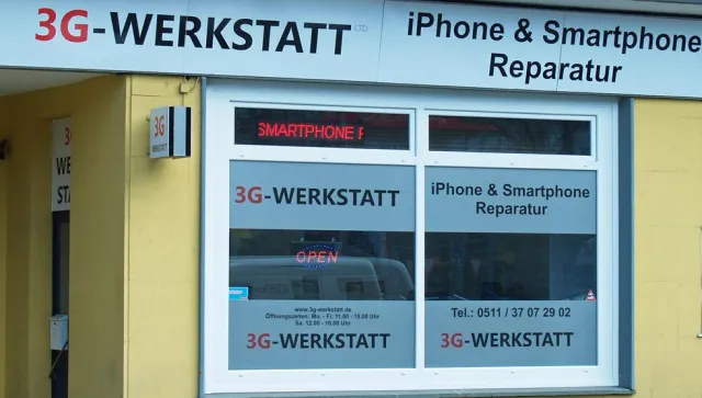 Handy Reparatur Dienst 3-G Werkstatt aus Hannover jetzt mit längeren Öffnungszeiten Bild: Handy Reparatur Dienst 3-G Werkstatt aus Hannover jetzt mit längeren Öffnungszeiten