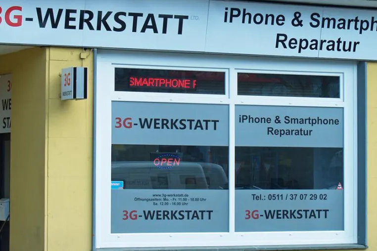 Handy Reparatur Dienst 3-G Werkstatt aus Hannover jetzt mit längeren Öffnungszeiten Bild: Handy Reparatur Dienst 3-G Werkstatt aus Hannover jetzt mit längeren Öffnungszeiten